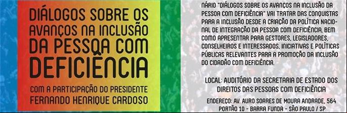 Diálogos sobre os Avanços na Inclusão da Pessoa com Deficiência