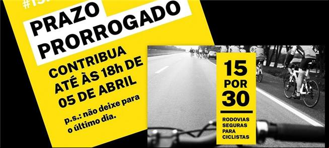 #15por30 Rodovias Seguras para Ciclistas