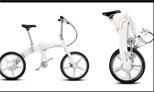 A bateria se recarrega conforme você pedala ou fre