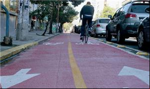 A cidade tem atualmente 20 km de ciclovias