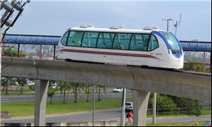 Aeromóvel em ação em Porto Alegre, RS