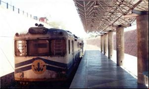 Antigo trem do metrô de Terezina