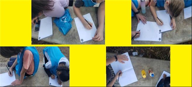 Atividades com crianças em escolas públicas