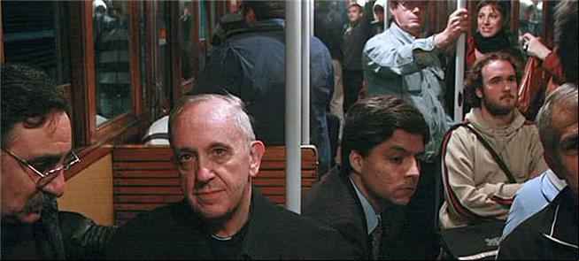 Bergoglio, que se tornaria o papa Francisco, no me
