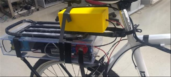 Bike com recarga de 3 minutos e autonomia de 2 km