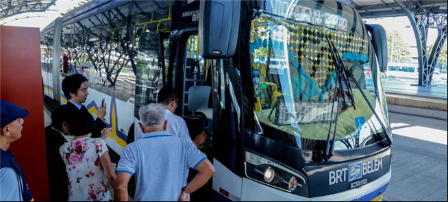 BRT em Belém: ainda não inteiramente implantado