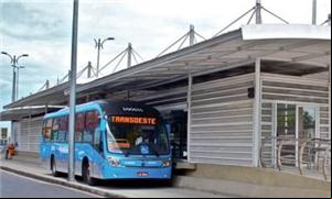 BRT Transoeste que opera no Rio de Janeiro