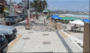 Calçadão da Ponta Negra, em Natal