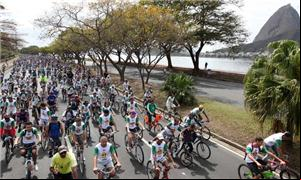 Ciclistas abriram no domingo (23) o 2º BiciRio