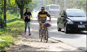 Ciclistas enfrentam algumas dificuldades no Rio