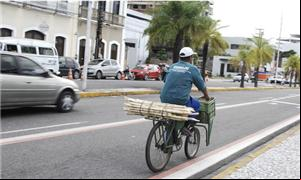 Ciclofaixa no Recife
