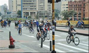 Ciclovias colombianas recebe 1 milhão de bikes aos