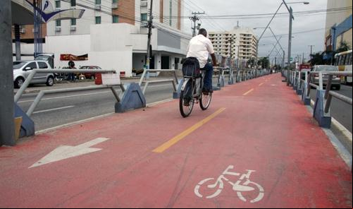 Cidade ganhou 400% a mais de ciclovias