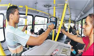 Cobrador de ônibus receberá o adicional pelo calor