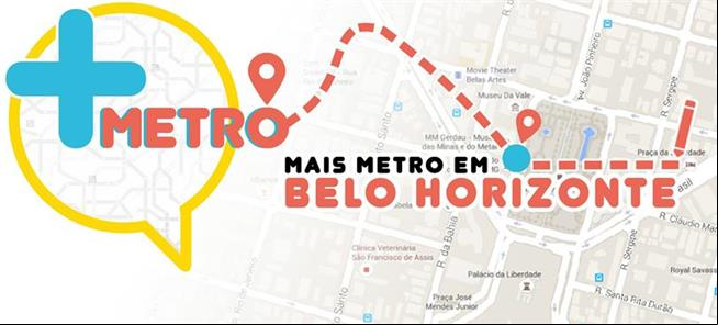 Com uma só linha, metrô de BH está saturado