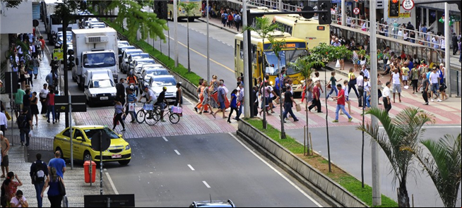 Como você se desloca em sua cidade?