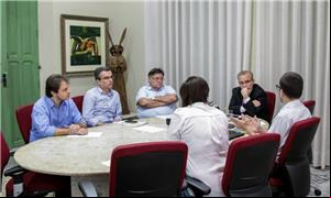 Encontro dos técnicos com o prefeito de Teresina
