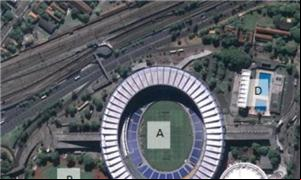 Entorno do Complexo do Maracanã, em imagem de 2012