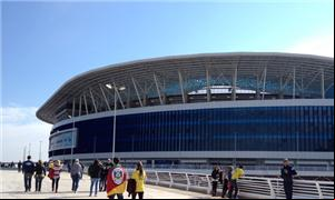 Entrada da Arena do Grêmio