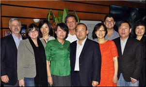 Equipe chinesa no Brasil: troca de conhecimentos s