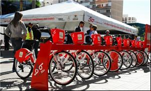 Estação de empréstimo do IntegraBike
