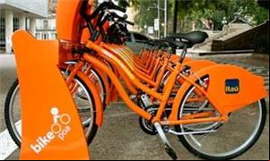 Estação do BikePoa em Porto Alegre