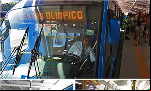 Estação Rio 2, da Transcarioca do BRT, com mais ôn