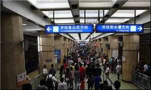 Estação Xizhimen, uma das mais movimentadas