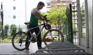 Estacionamento para bicicleta, ou 