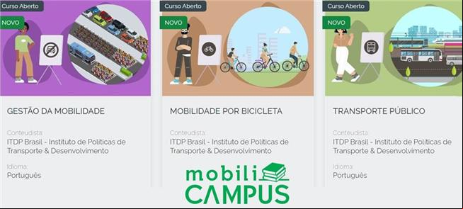 Exemplos de cursos oferecidos