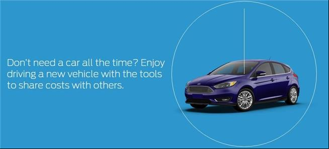Ford lança programa para compartilhamento de carro