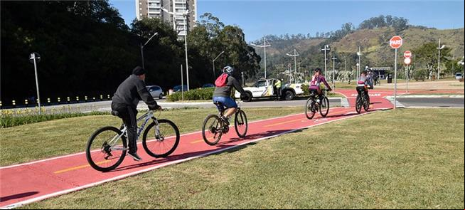Jundiaí inaugura ciclovia de 2.915 metros e novo p
