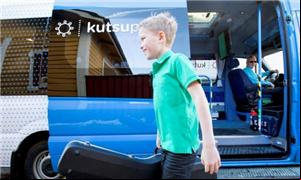 Kutsuplus é uma espécie de híbrido de taxi e ônibu