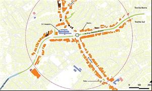 Mapa caminhabilidade av. Caetano Álvares