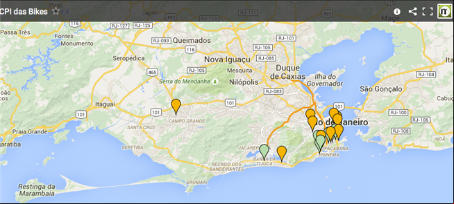 Mapa colaborativo mostra demandas e denúncias
