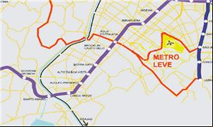 Mapa da Linha 17-Ouro