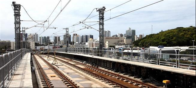 Metrô de Salvador em fase de conclusão de obras da