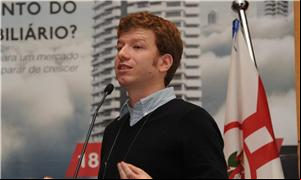 Michael Kodransky, durante evento no Rio de Janeir