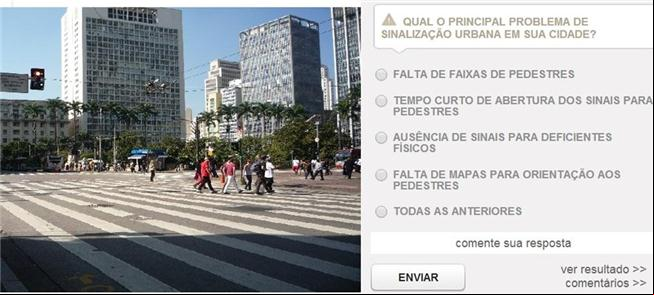 Mobilize pergunta: a sinalização de pedestres em s