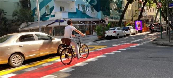 Novas ciclofaixas, agora na Zona Norte