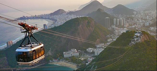 O Pão de Açúcar e a sua vista privilegiada