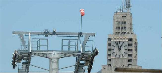 O primeiro teste do teleférico do Morro da Providê