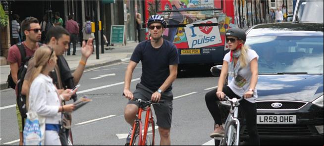 O uso da bicicleta cresce diariamente na cidade br