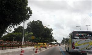 Obras do BRT em Belém