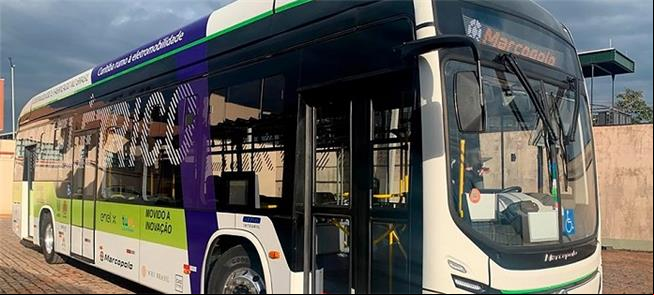 Ônibus elétrico circulará hoje (29) pelas áreas do