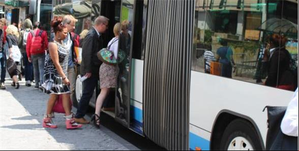 Ônibus gratuito em todo o Grão-Ducado de Luxemburg