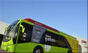 Ônibus híbridos que vão operar no Brasil