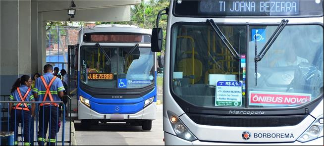 Ônibus na RMR terão tarifa única a partir de domin