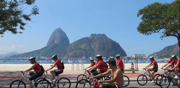 Orla da Zona Sul no Rio de Janeiro