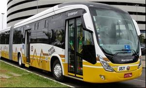 Os ônibus circularão em quatro corredores exclusiv